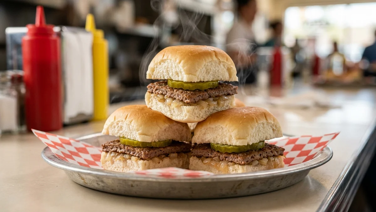 Copycat White Castle Sliders Recipe (5-Steam-Hole Method)